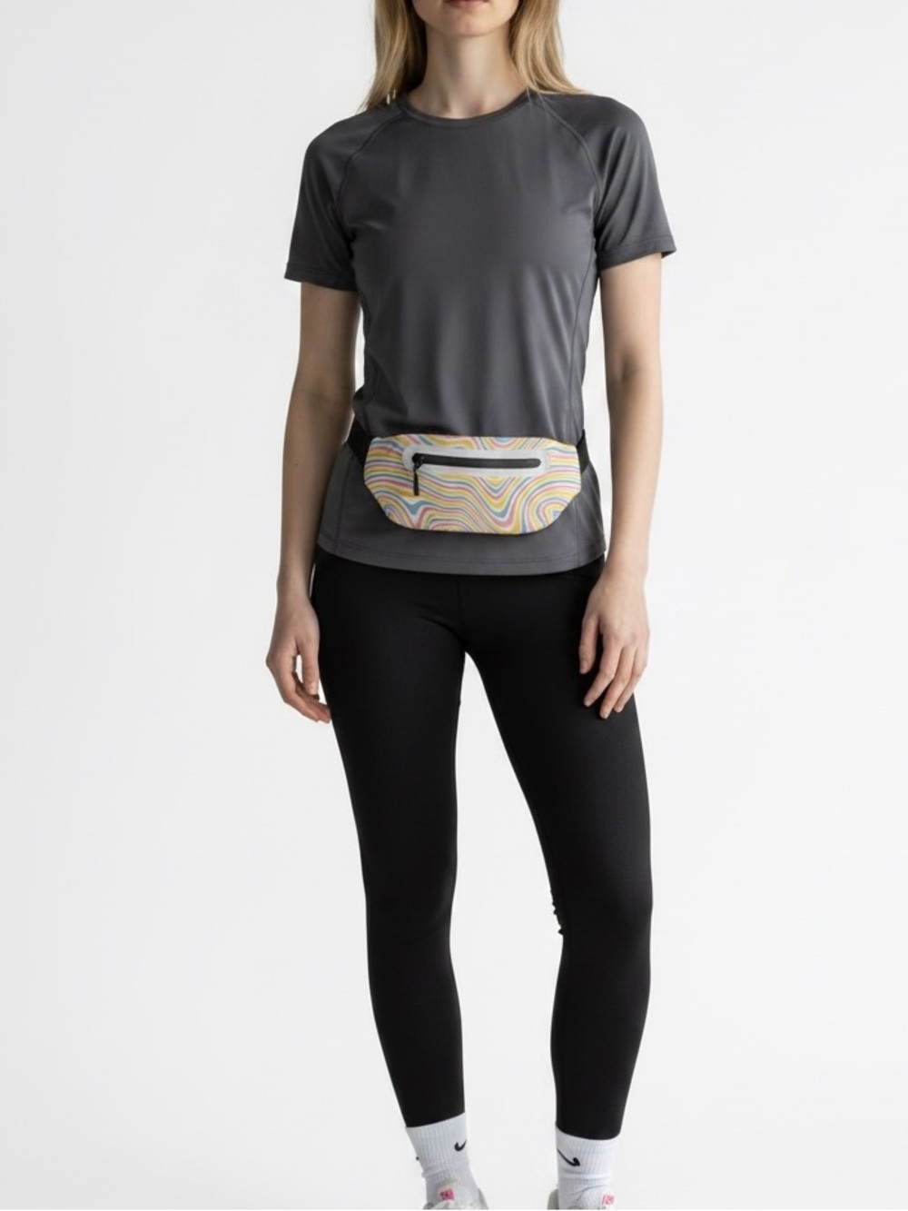 Multicolor Swirl Waist Bag - Brand: